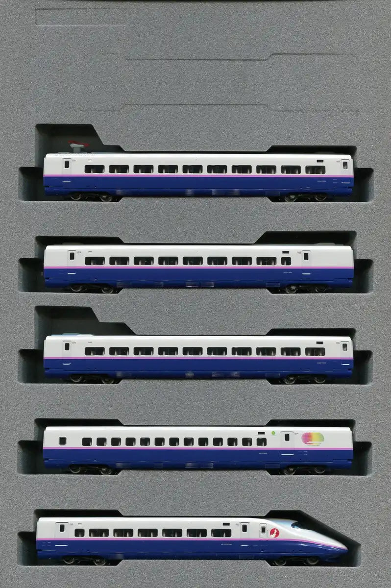 Kato N Gauge 10-868 E2 Series Tohoku Shinkansen Hayate Full Line Restoration Train- Japan Figure Store - #1 Bring To You The Best Japanese Goods