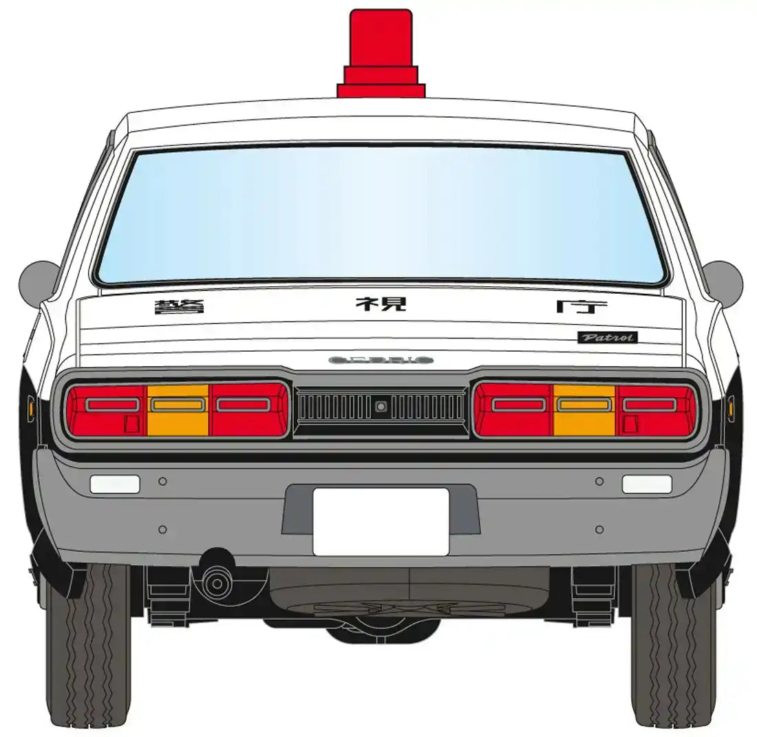 Tomytec Tomica Vintage Limited Lv-N43-12A Complete Cedric Police Car- Japan Figure Store - #1 Bring To You The Best Japanese Goods
