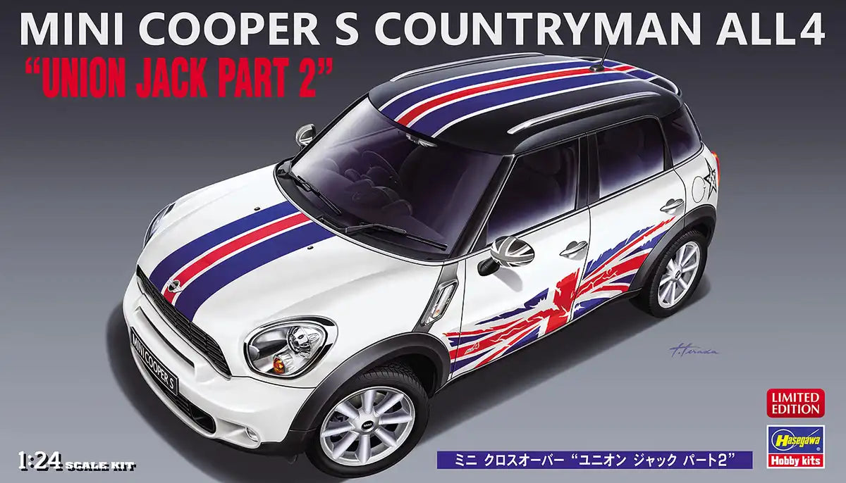 HASEGAWA 1/24 Mini Crossover Union Jack Part 2 Plastic Model- Japan Figure Store - #1 Bring To You The Best Japanese Goods