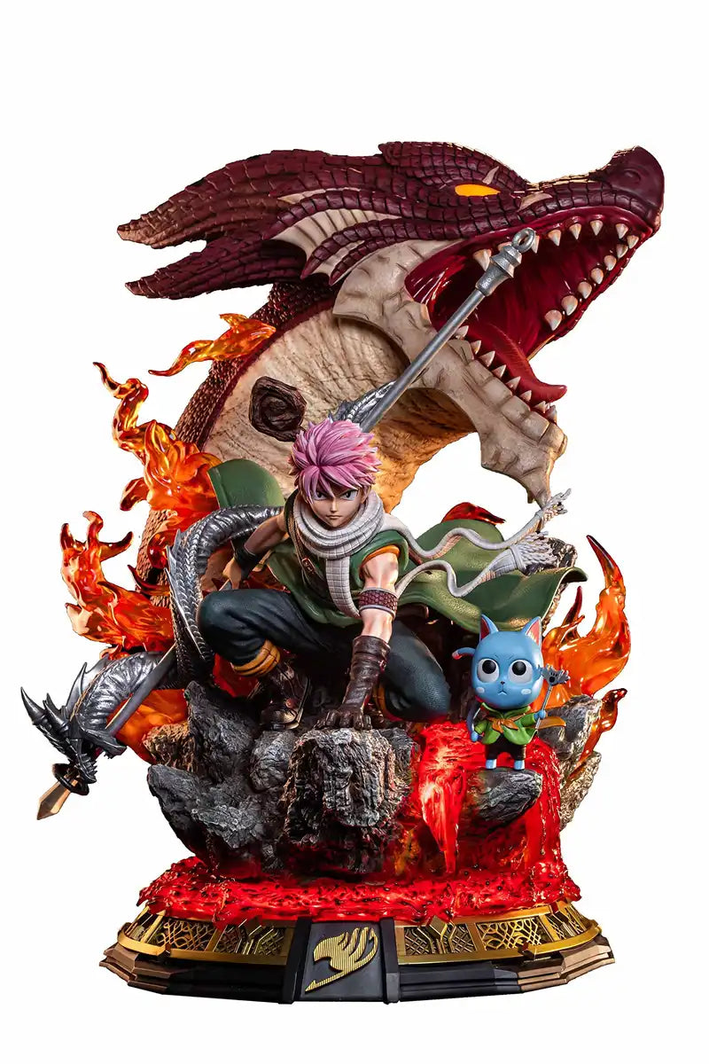 A-Toys Fairy Tail Statue Middle Size Polyresin Metal Plastic Painted Figure - Japan- Japan Figure Store - #1 Bring To You The Best Japanese Goods