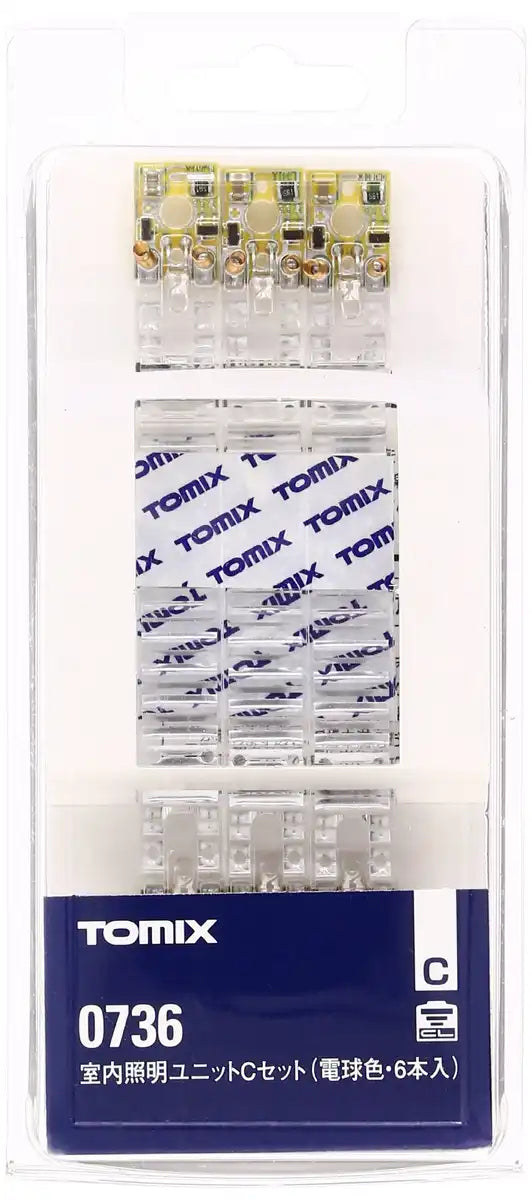 Tomytec Indoor Lighting Unit C for N Gauge Railway Model 6 Bulb Colors- Japan Figure Store - #1 Bring To You The Best Japanese Goods