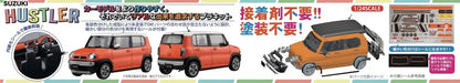 FUJIMI 066011 Suzuki Hustler Passion Orange 1/24 Scale Kit- Japan Figure Store - #1 Bring To You The Best Japanese Goods