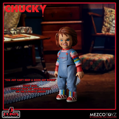 Mezco Chucky Action Figure Deluxe Set 5 Point Childs Play Series- Japan Figure Store - #1 Bring To You The Best Japanese Goods