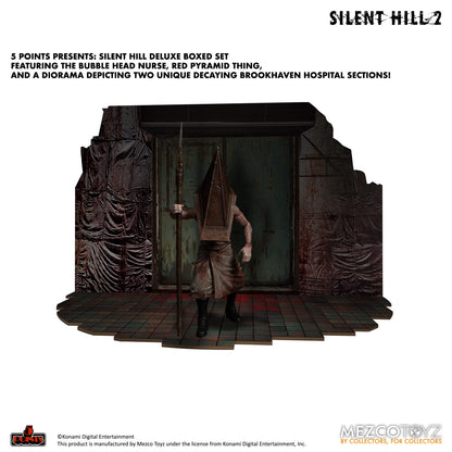 Mezco 5 Point Silent Hill 2 Red Pyramid Thing Bubble Head Nurse Figure Set 3.75- Japan Figure Store - #1 Bring To You The Best Japanese Goods