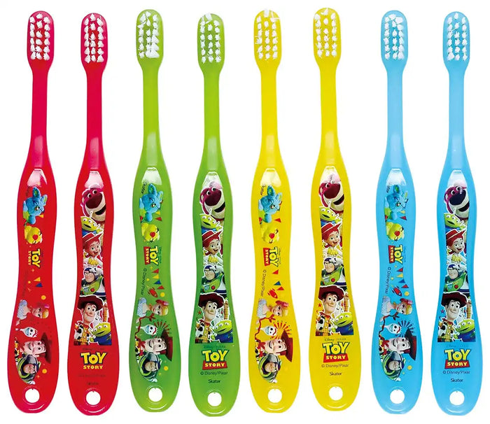 Skater Disney Toy Story Preschooler Soft Toothbrush 14cm 8 Pack Ages 3-5- Japan Figure Store - #1 Bring To You The Best Japanese Goods