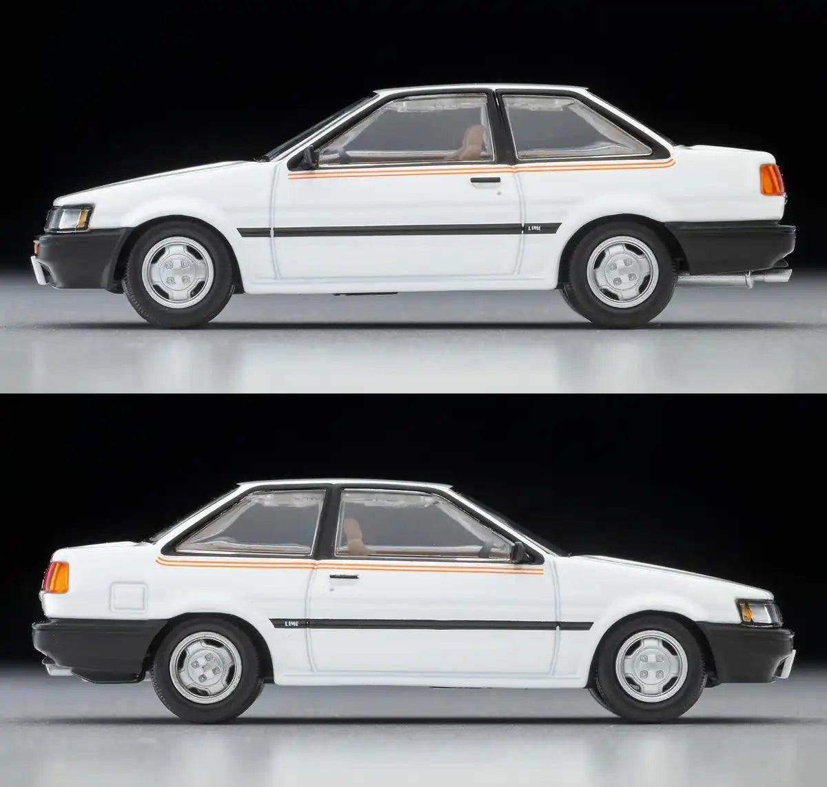 Tomytec 1/64 Toyota Corolla Levin 1983 Model Lime White TLV-N284E