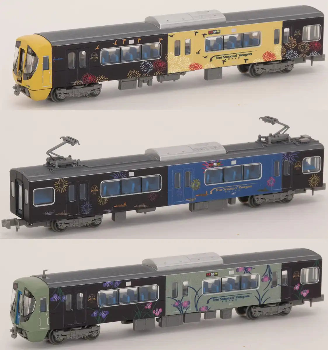 Tomytec Railway Collection Tetsukore West Japan Type 3000 Yanagawa Train Suito 6 Car Set 319092- Japan Figure Store - #1 Bring To You The Best Japanese Goods