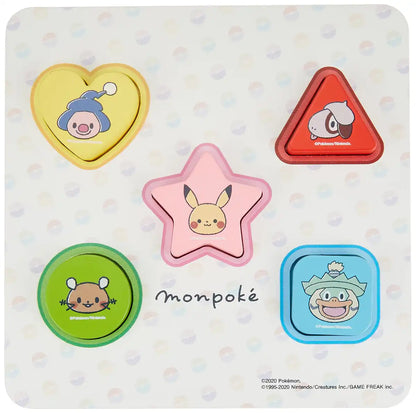 KAWADA Monpoke Shape Fitting Puzzle- Japan Figure Store - #1 Bring To You The Best Japanese Goods