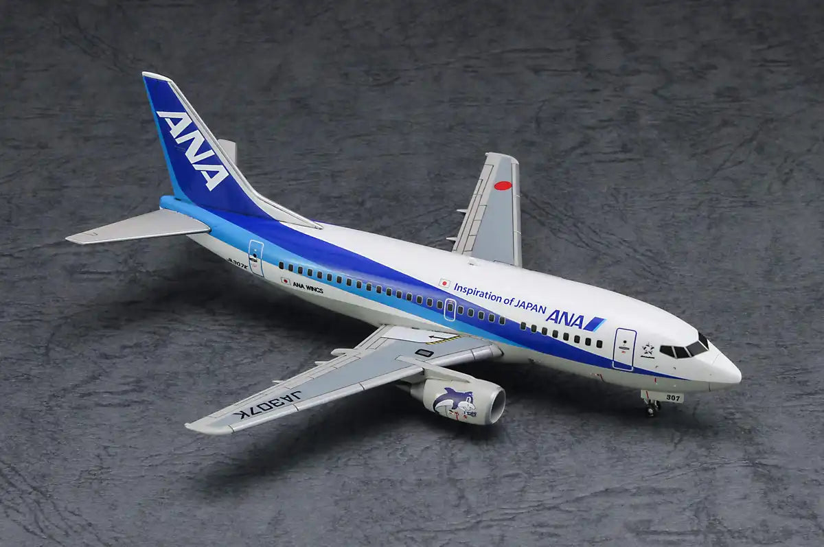 HASEGAWA 10839 Ana Boeing 737-500 Super Dolphin 1995/2020 1/200 Scale Kit- Japan Figure Store - #1 Bring To You The Best Japanese Goods