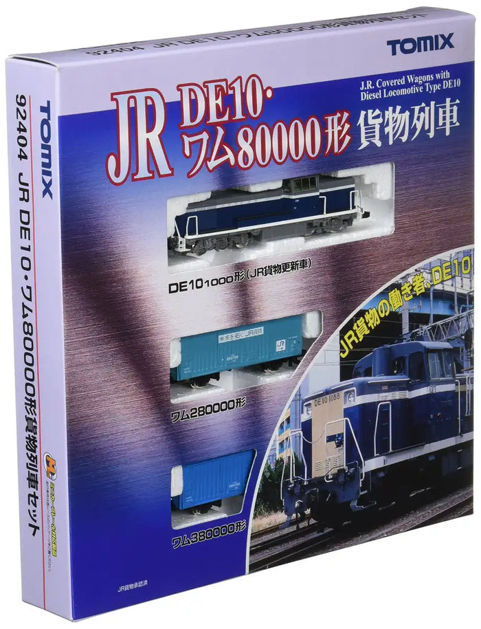 Tomytec Tomix N Gauge DE10 Wham 80000 Freight Train Set 92404 Railway Model Car- Japan Figure Store - #1 Bring To You The Best Japanese Goods