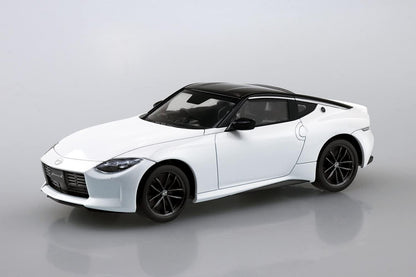Aoshima Bunka Kyozai 1/32 The Snap Kit Series Nissan Rz34 Fairlady Z Prism White Color Coded Plastic Model 17-E