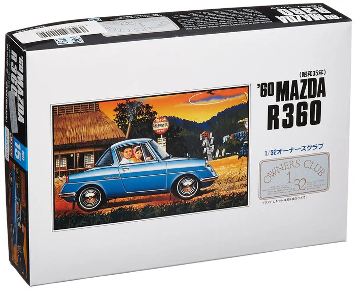 ARII Owners Club 1/32 15 1960 Mazda R360 1/32 Scale Kit Microace- Japan Figure Store - #1 Bring To You The Best Japanese Goods