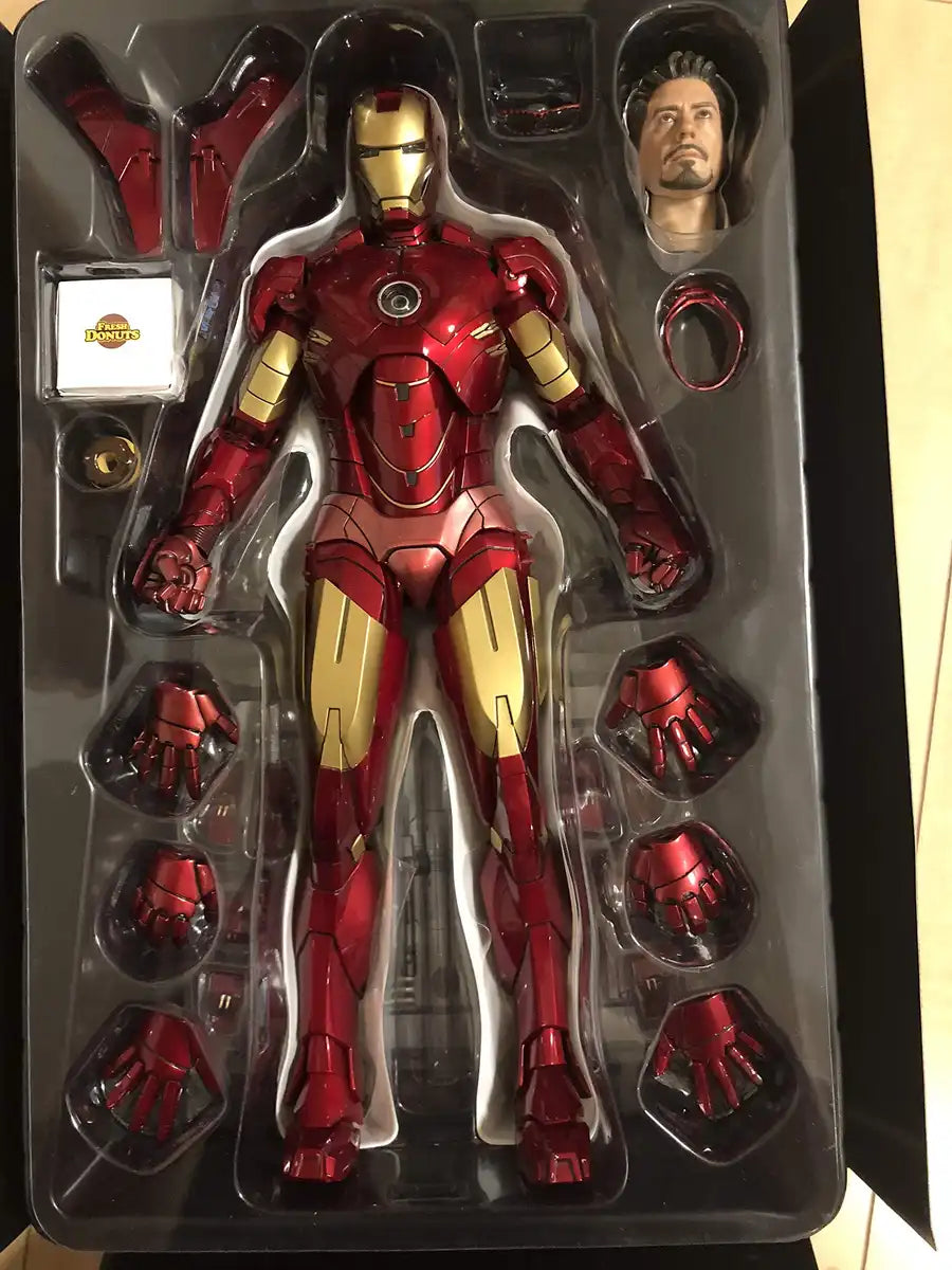 Hot Toys Movie Masterpiece 1/6 Scale Poseable Figure Iron Man 2 Mark 4- Japan Figure Store - #1 Bring To You The Best Japanese Goods
