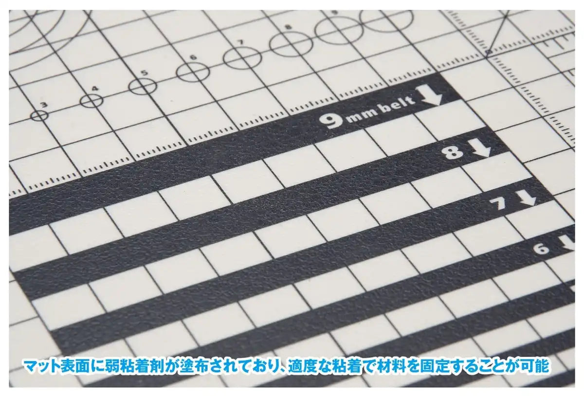 WAVE Hobby Tool Ht105 Cutting Mat A4 Low Tack Type- Japan Figure Store - #1 Bring To You The Best Japanese Goods