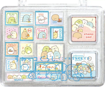 San-X Sumikko Gurashi Stamp Set Ft48501- Japan Figure Store - #1 Bring To You The Best Japanese Goods
