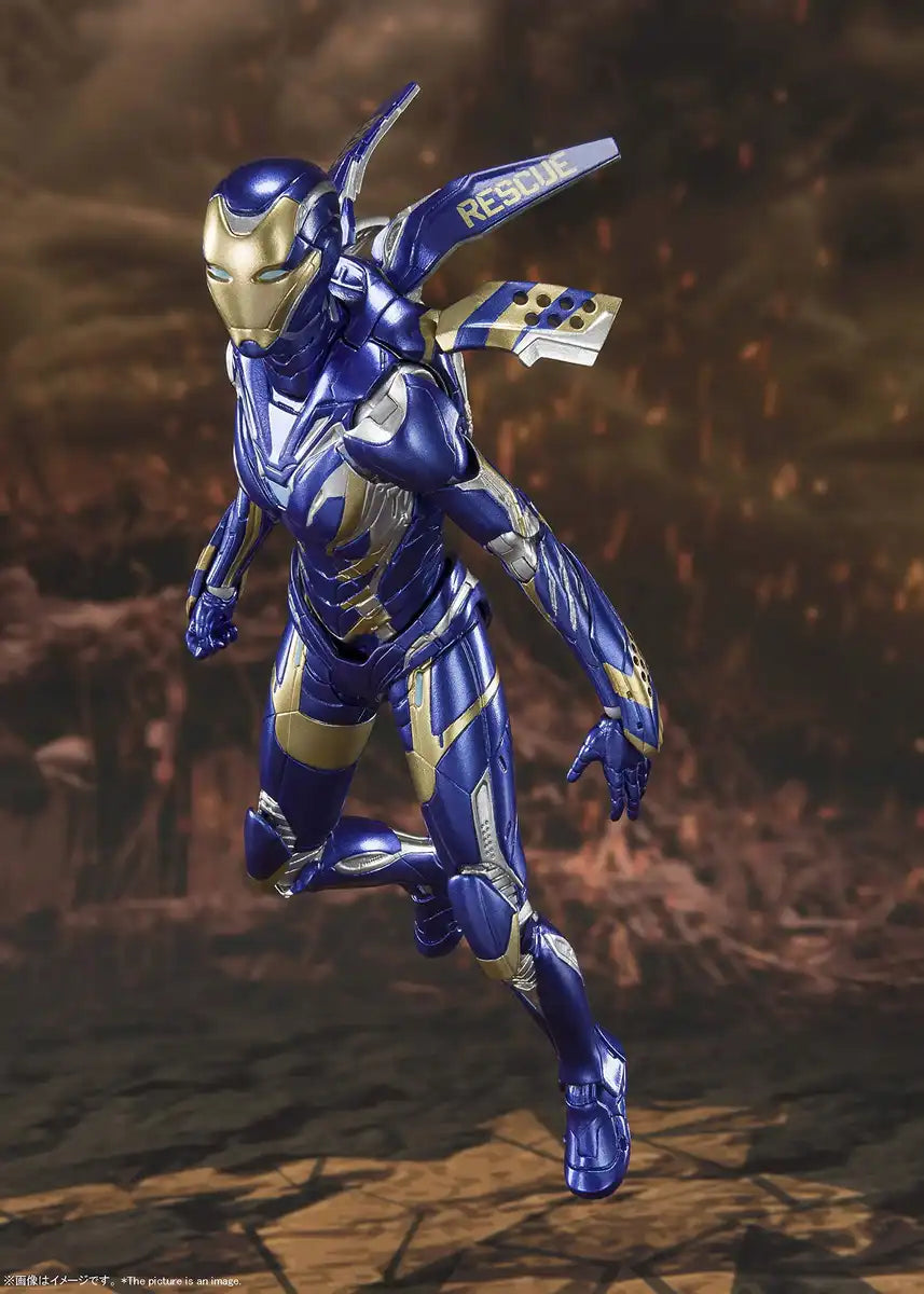 Sh Figuarts Bandai Spirits Avengers Rescue Armor 150mm PVC ABS Figure- Japan Figure Store - #1 Bring To You The Best Japanese Goods