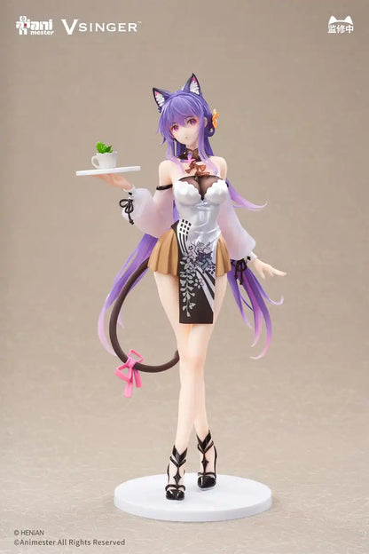 Anime Star Vsinger Raku Tianyi & Sumi Seigen Mysterious Tea Break Figure 1/7