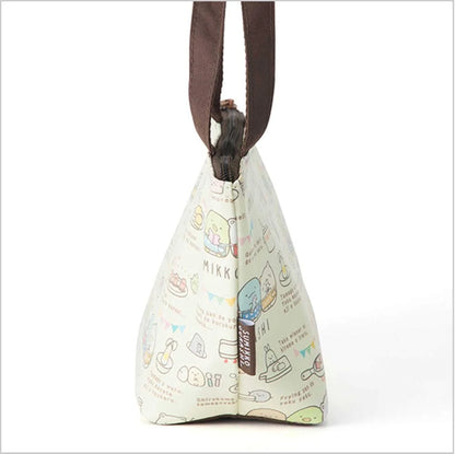 Asahi Koyo Sumikko Gurashi Beige Cooler Bag 16x28x10cm with Ice Pack Pocket- Japan Figure Store - #1 Bring To You The Best Japanese Goods
