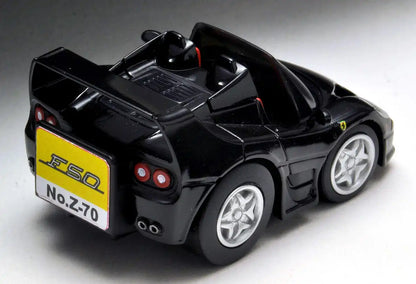 TOMYTEC Z-70B Choro Q Zero Ferrari F50 Black- Japan Figure Store - #1 Bring To You The Best Japanese Goods