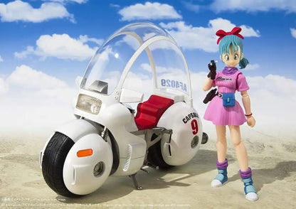 Tamashii Nations Dragon Ball Bloomers Bike ABS Die Cast PVC 7in