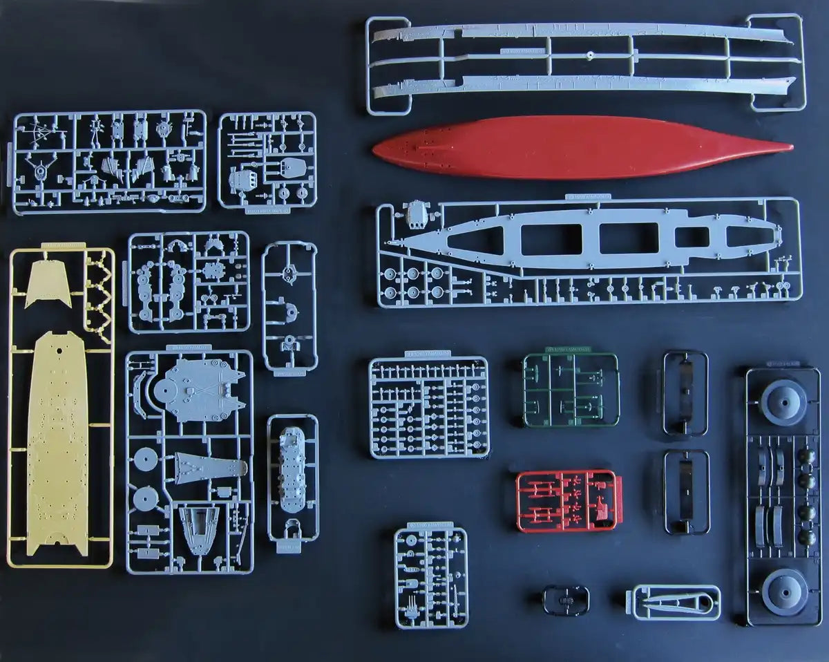 Fujimi Model 1/700 Ship Next Series No.1 Japanese Navy Battleship Yamato (Old Type Base) Color Coded Plastic Model Ship Nx1- Japan Figure Store - #1 Bring To You The Best Japanese Goods