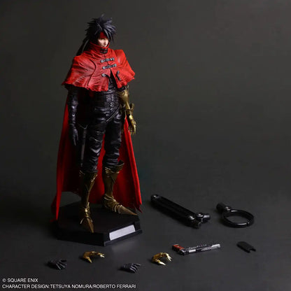 Square Enix Final Fantasy VII Rebirth Play Arts Shin Vincent Valentine Figure- Japan Figure Store - #1 Bring To You The Best Japanese Goods