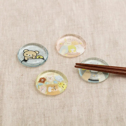 San-X Rilakkuma Clear Pillow Soft Cushion Ka26301- Japan Figure Store - #1 Bring To You The Best Japanese Goods