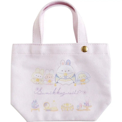 San-X Sumikko Gurashi Rabbit Spell Mini Tote Bag - Compact and Stylish- Japan Figure Store - #1 Bring To You The Best Japanese Goods