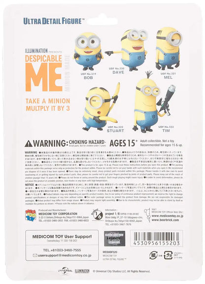 Udf Ultra Detail Figure No.520 Minions Dave Height Approx 65Mm Painted Complete Figure- Japan Figure Store - #1 Bring To You The Best Japanese Goods