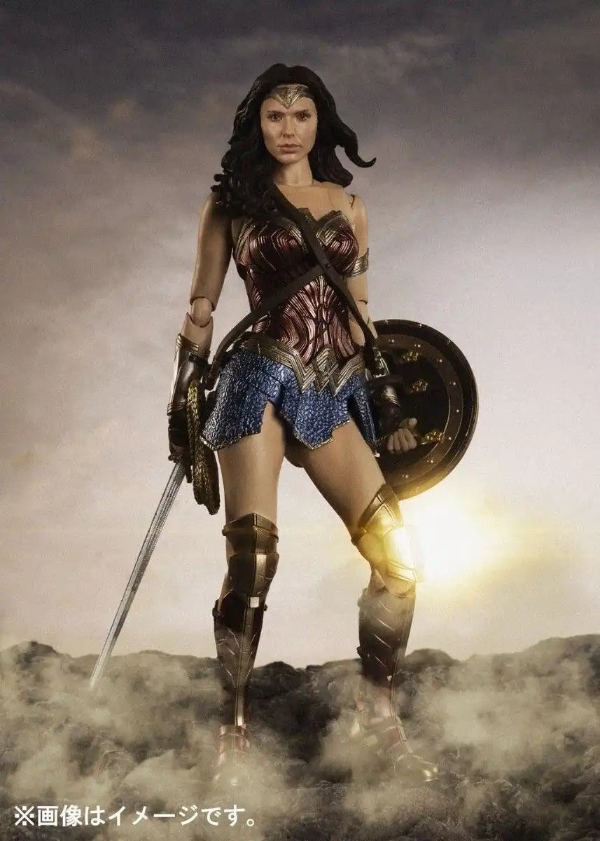 S.h.figuarts Dc Comics Justice Learge Wonder Woman Action Figure Bandai- Japan Figure Store - #1 Bring To You The Best Japanese Goods