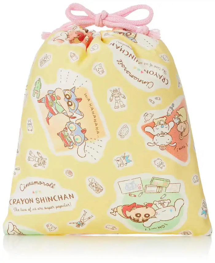 Sanrio Small Drawstring Bag Cinnamoroll CG-2790 for Kids and Fans- Japan Figure Store - #1 Bring To You The Best Japanese Goods