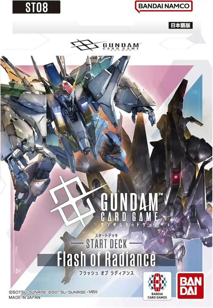 Bandai Gundam Card Game Starter Deck ST08 Flash of Radiance