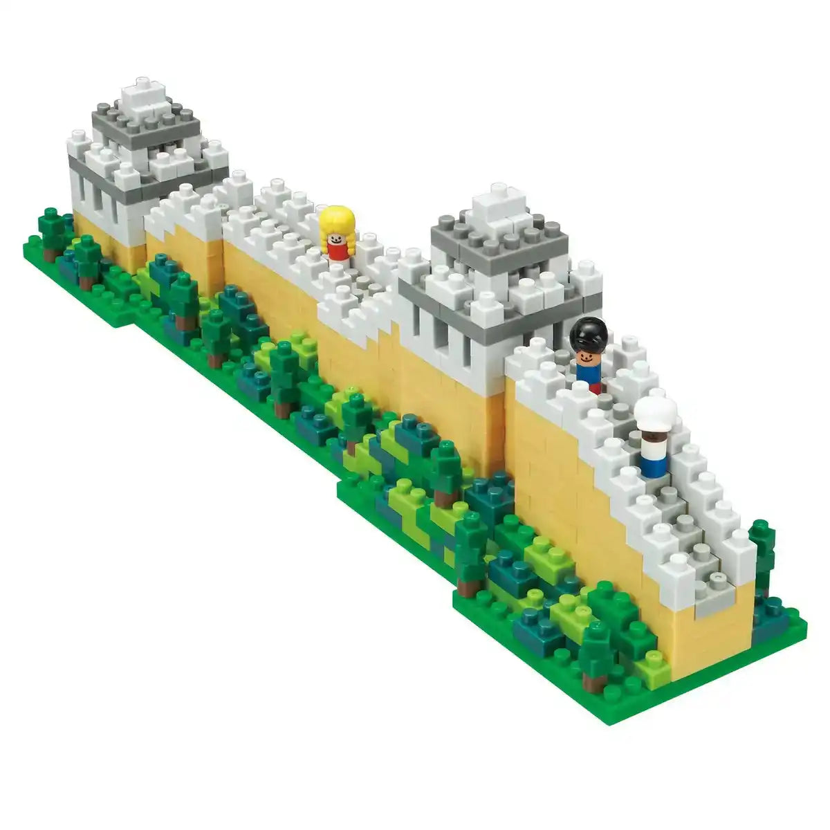 KAWADA Nbh-136 Nanoblock The Great Wall Of China- Japan Figure Store - #1 Bring To You The Best Japanese Goods