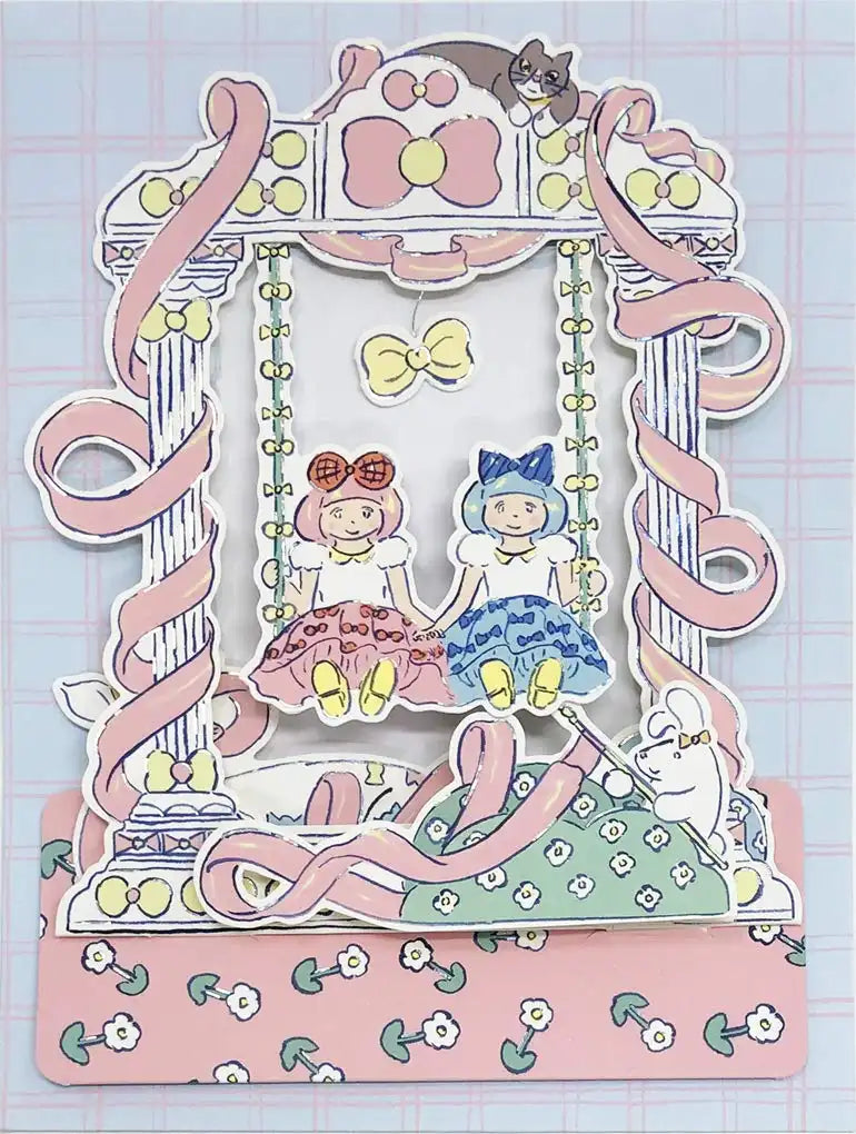 Sanrio Futaribonchan Kitazawa Heisuke Message Card Birthday Celebration P3501- Japan Figure Store - #1 Bring To You The Best Japanese Goods