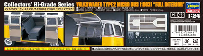 Hasegawa 1/24 Volkswagen Type 2 Minibus (1963) Full Interior Japanese Plastic Bus Model- Japan Figure Store - #1 Bring To You The Best Japanese Goods