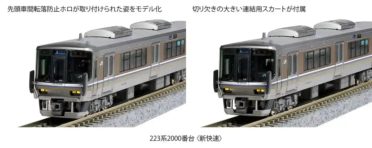 Kato N Gauge 223 Series Rapid 4-Car 10-1677 Model Train Set- Japan Figure Store - #1 Bring To You The Best Japanese Goods