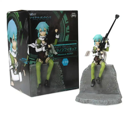 Taito Sword Art Online II Sinon Figure - Phantom Bullet Anime Merchandise