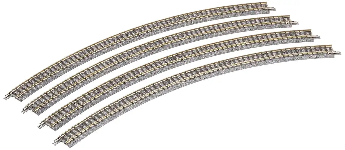Tomytec Tomix N Gauge Curved Rail C391-45 Set of 4 1858 Railway Model Supplies- Japan Figure Store - #1 Bring To You The Best Japanese Goods