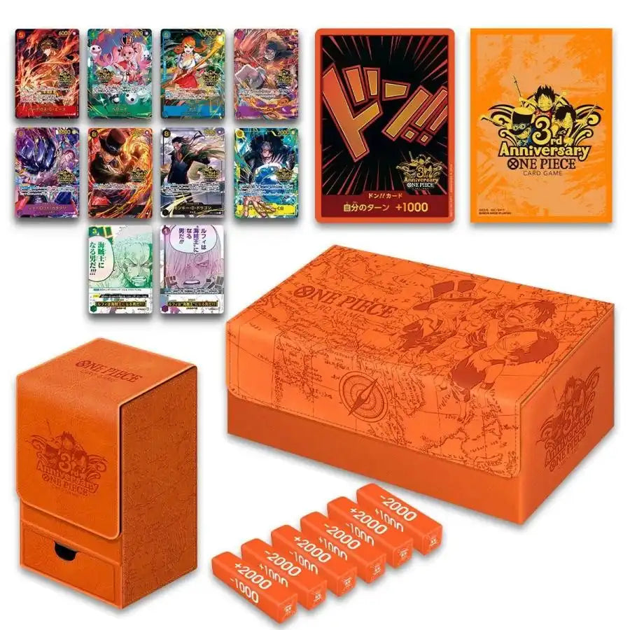 One Piece & ポケモンカードゲーム セット Pokemon One Piece Card Game Japanese 3rd Anniversary Set Deck