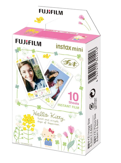 Instax Mini Kitty3 Cheki Camera Film 10 Sheets Japan Pattern (Kitty) Ww1- Japan Figure Store - #1 Bring To You The Best Japanese Goods