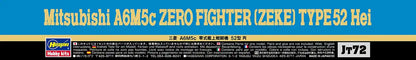 HASEGAWA 1/48 Mitsubishi A6M5C Zero Fighter Zeke Type 52 Hei Plastic Model- Japan Figure Store - #1 Bring To You The Best Japanese Goods