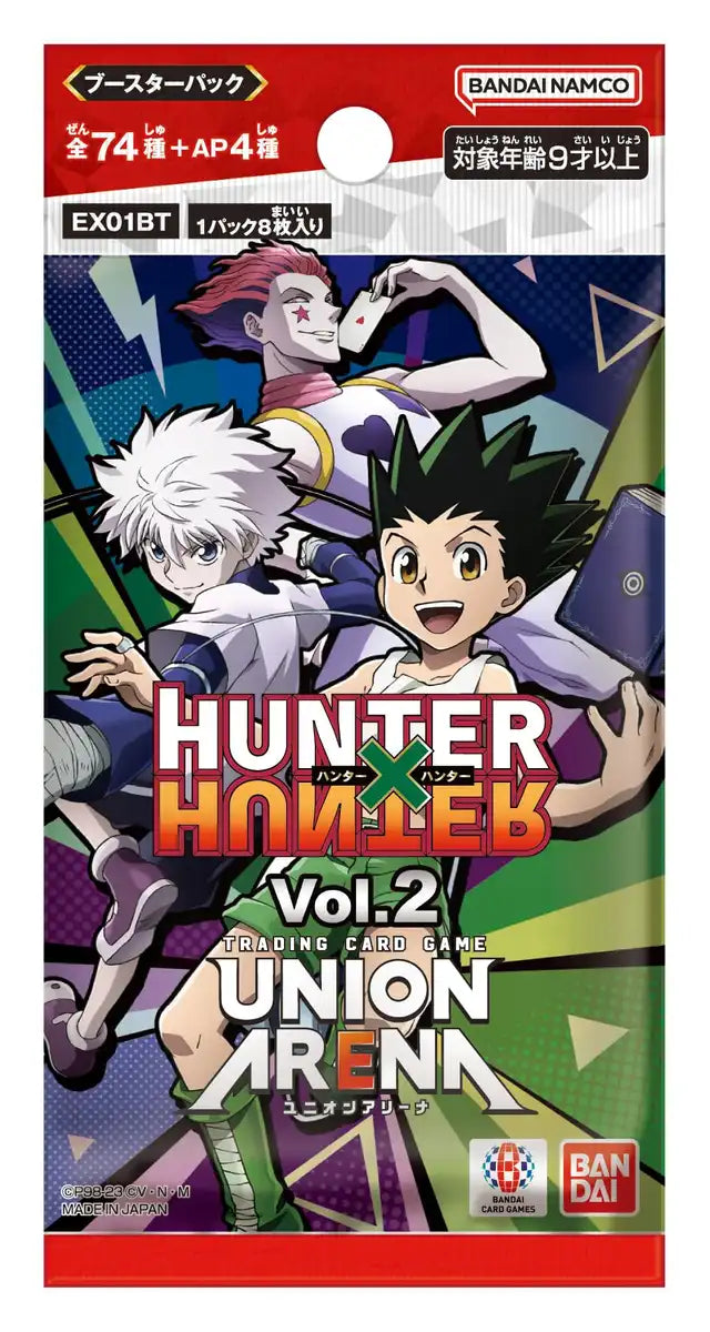 hunter x hunter booster box Union Arena HUNTER x HUNTER Extra Booster Box