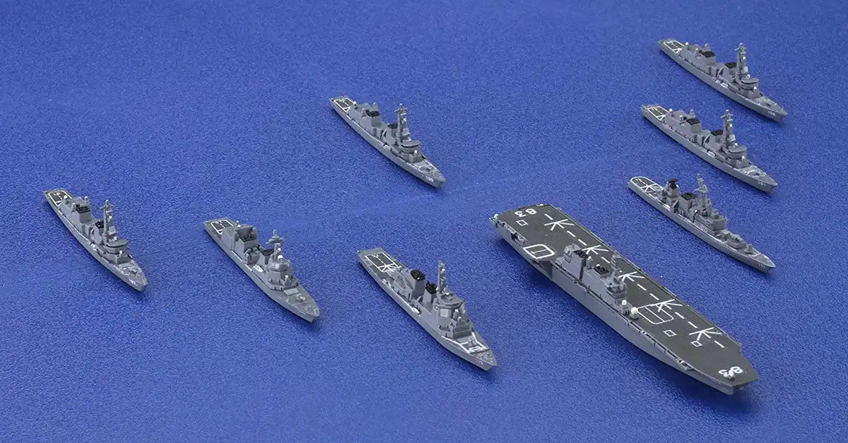 Fujimi Model 1/3000 Collectable Warship Series No.30 Maritime Self-Defense Force 1St Escort Group Plastic Model Warship 30- Japan Figure Store - #1 Bring To You The Best Japanese Goods