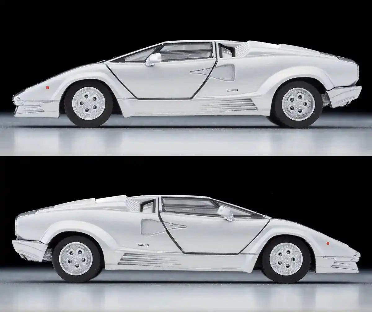 Tomytec Tomica Limited Vintage Neo Lamborghini Countach 25th Anniversary Silver- Japan Figure Store - #1 Bring To You The Best Japanese Goods