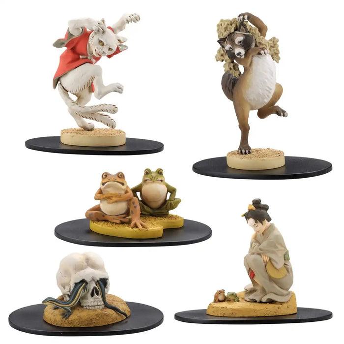 KAIYODO Miniq Kawanabe Kyosai Gaki Bonkei 6 Pcs Box- Japan Figure Store - #1 Bring To You The Best Japanese Goods