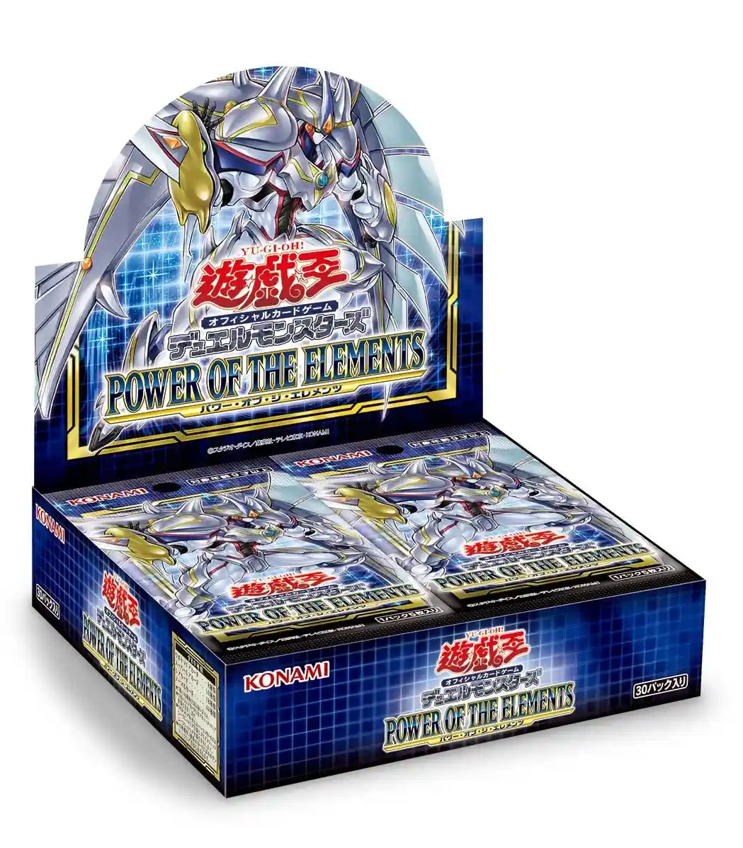 Yu-Gi-Oh! Ocg Duel Monsters Power Of The Elements Box Cg1793- Japan Figure Store - #1 Bring To You The Best Japanese Goods