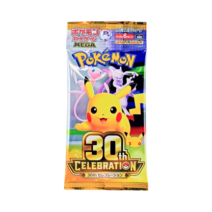 Pokémon TCG MEGA 30th CELEBRATION No Shrink Booster Box