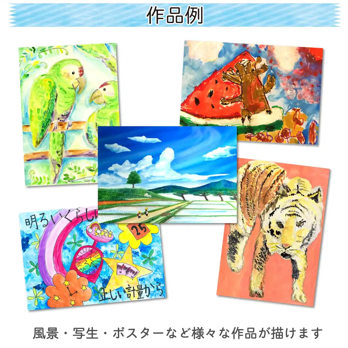 Sakura Crepas Japan Paint Matte Watercolor 24 Color Tube Set Mw24Pe- Japan Figure Store - #1 Bring To You The Best Japanese Goods