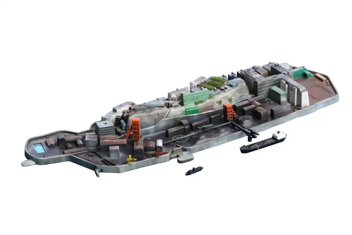Fujimi Model 1/3000 Collectable Warship Series No.99 Gunkanjima (Hashima) Plastic Model Warship 99- Japan Figure Store - #1 Bring To You The Best Japanese Goods