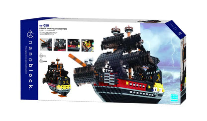 KAWADA Nanoblock Pirate Ship Deluxe Edition- Japan Figure Store - #1 Bring To You The Best Japanese Goods